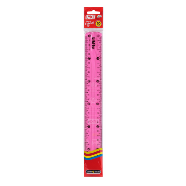 Régua 30cm Flexível Lyke - Imagem 3