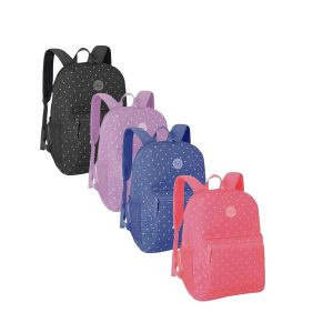 Mochila de Costas Feminina com Bolinha Clio MF24583