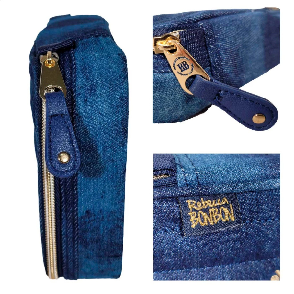 Estojo Escolar Box Rebecca BonBon Jeans Clio RB24064 - Imagem 5