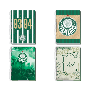 Caderno 1x1 Palmeiras Credeal