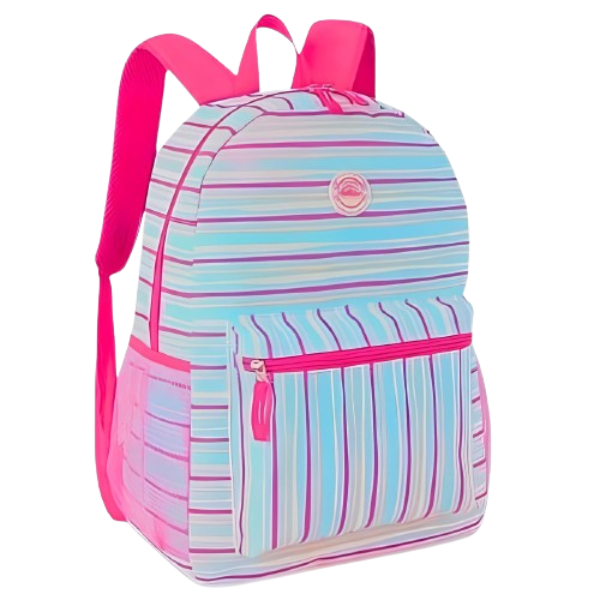 Mochila de Costas Feminina Listrada Clio MF23180 - Imagem 4