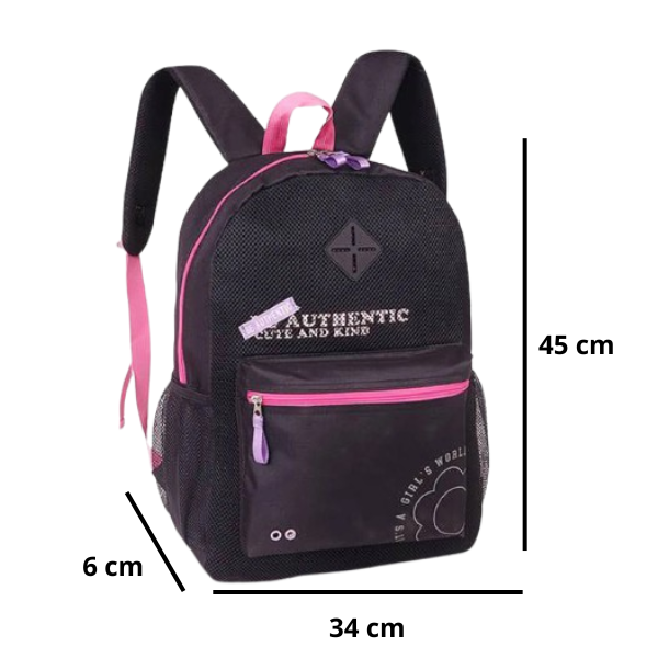 Mochila de Costas Juvenil Feminina Be Authentic Clio MF24711 - Imagem 2