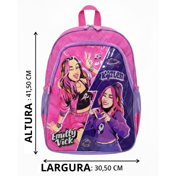 Mochila de Costas Emilly Vick Xeryus 15602 - Imagem 2