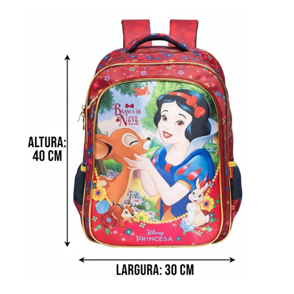 Mochila de Costas Branca de Neve Tamanho 16 Xeryus 14722 - Imagem 5