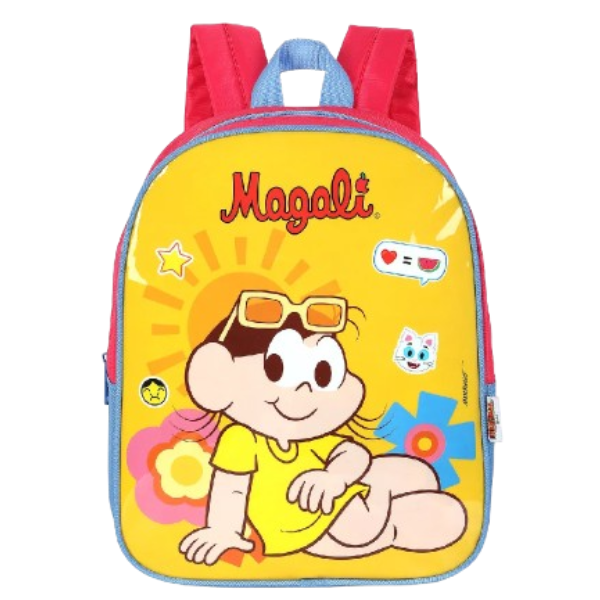 Mochila de Costas Infantil Turma da Mônica Luxcel IS42671MN - Imagem 4