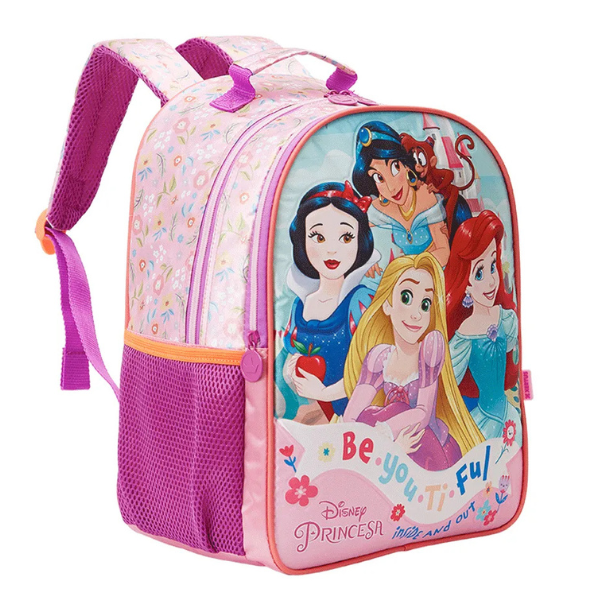 Mochila de Costas Princesas Disney Tamanho 14 Xeryus 13153 - Imagem 2