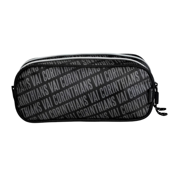 Estojo Escolar Duplo Corinthians Xeryus 16406 - Imagem 3