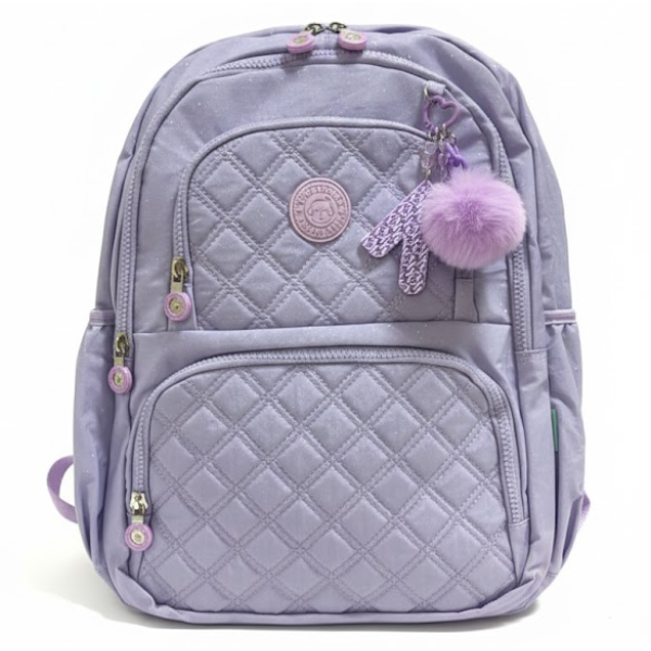 Mochila de Costas Juvenil Glitter Kika KK2608M - Imagem 3
