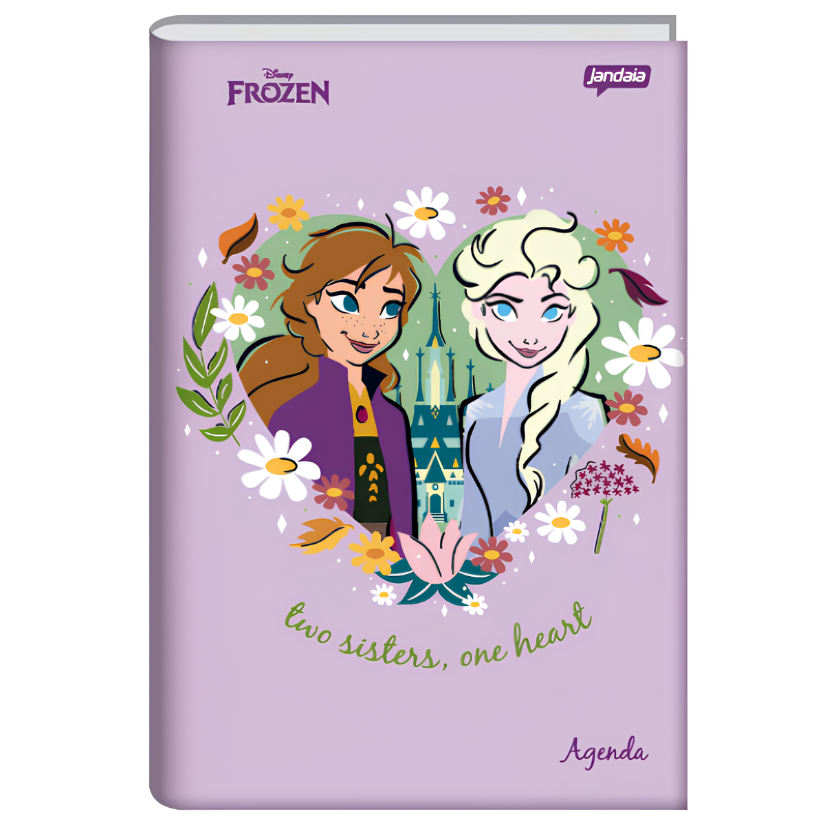 Agenda Escolar Permanente Capa Dura Frozen Jandaia 59719 - Imagem 4