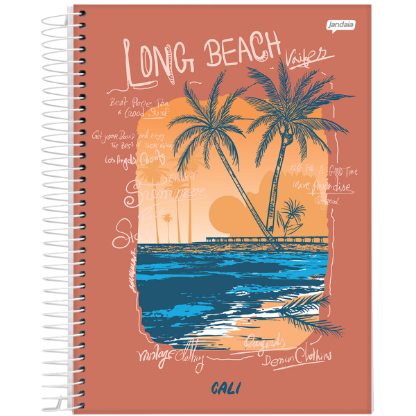 Caderno 10x1 Cali Jandaia (Sortido) masculino - Imagem 5