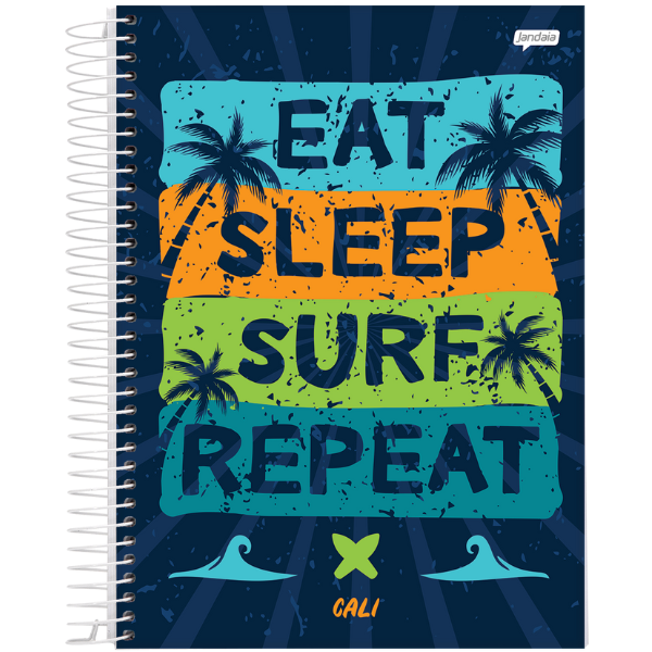 Caderno 10x1 Cali Jandaia (Sortido) masculino - Imagem 3