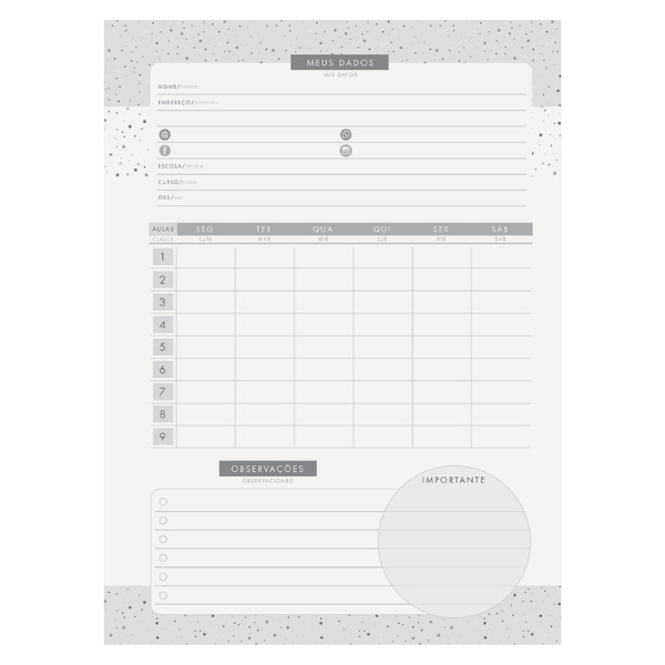 Caderno Modular College Mystic 1x1 Jandaia - Imagem 4