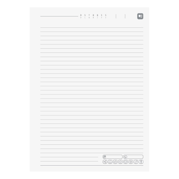 Caderno Modular College Mystic 1x1 Jandaia - Imagem 5