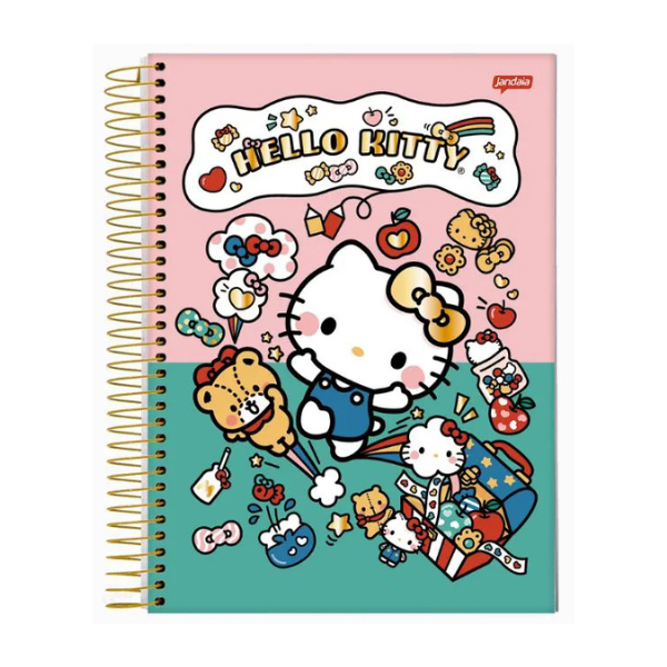 Caderno Hello Kitty 10x1 Jandaia - Imagem 2