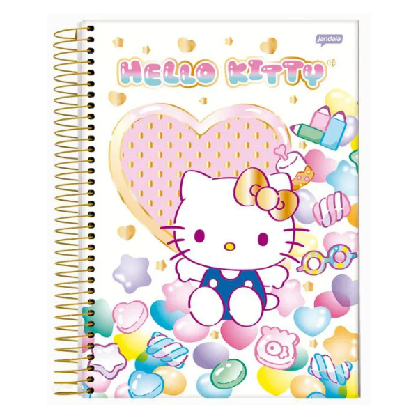 Caderno Hello Kitty 10x1 Jandaia - Imagem 3