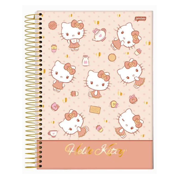 Caderno Hello Kitty 10x1 Jandaia - Imagem 4