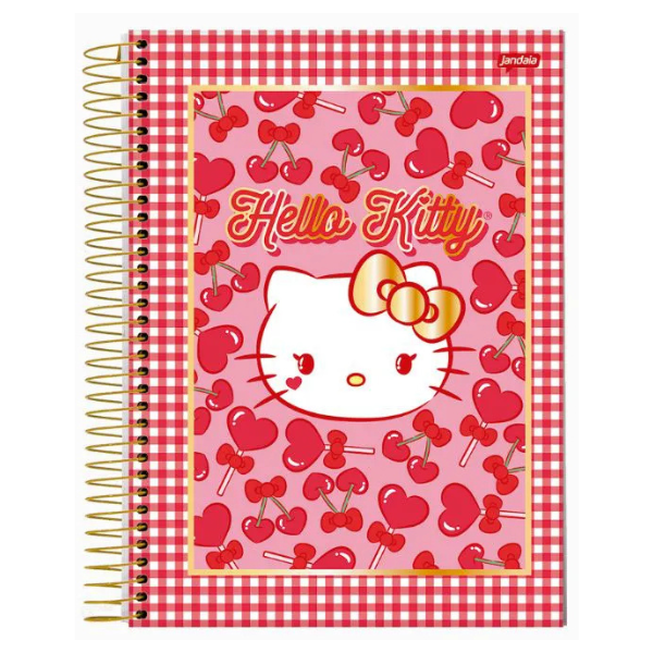 Caderno Hello Kitty 10x1 Jandaia - Imagem 5