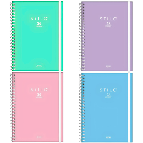 Agenda Planner 2026 Stilo (com adesivo) Jandaia