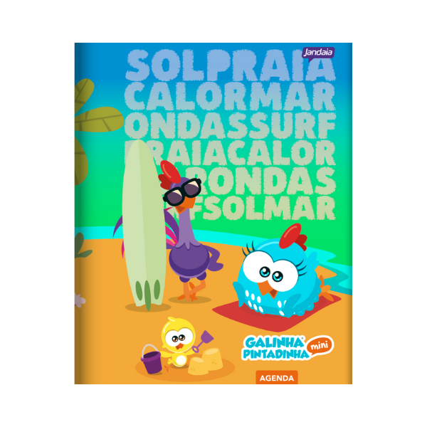 Agenda Escolar Permanente Galinha Pintadinha Jandaia - Imagem 10