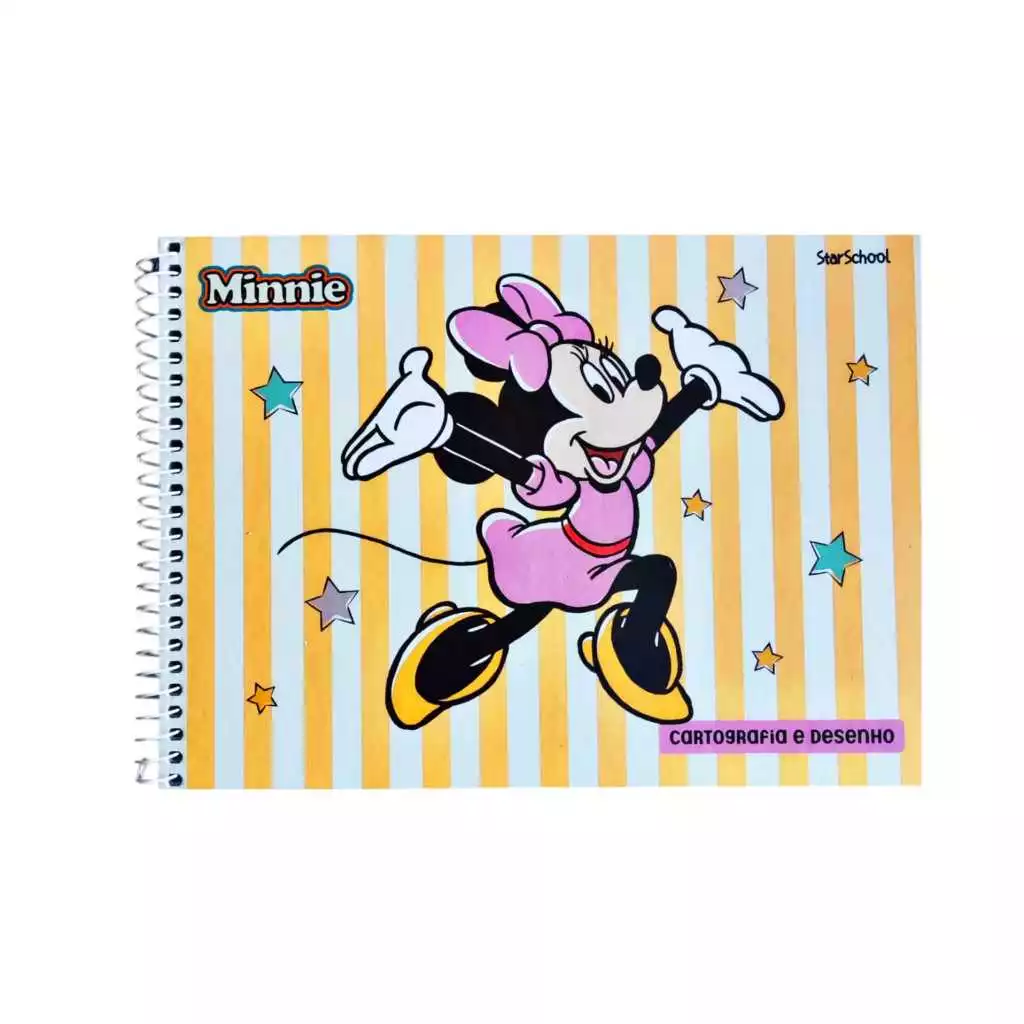 Caderno de Desenho Disney Minnie Mouse Jandaia 702457 - Imagem 2