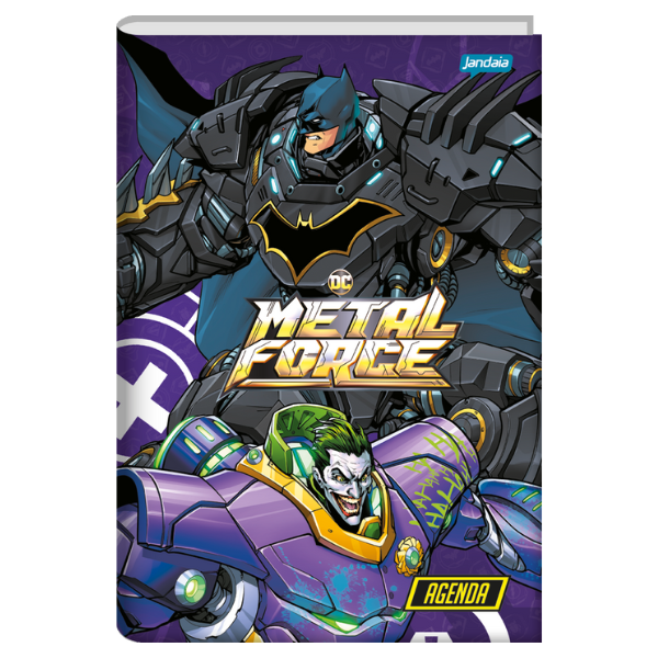 Agenda Escolar Permanente Liga da Justiça Jandaia 592225 - Imagem 4