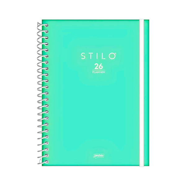 Agenda Planner 2026 Stilo (com adesivo) Jandaia - Imagem 6