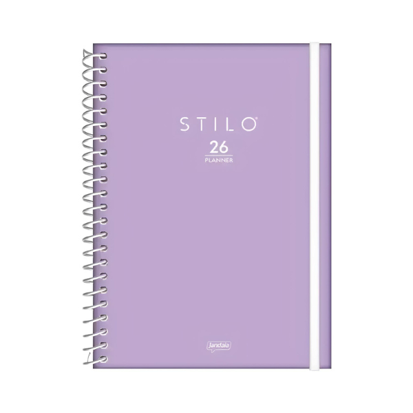 Agenda Planner 2026 Stilo (com adesivo) Jandaia - Imagem 9