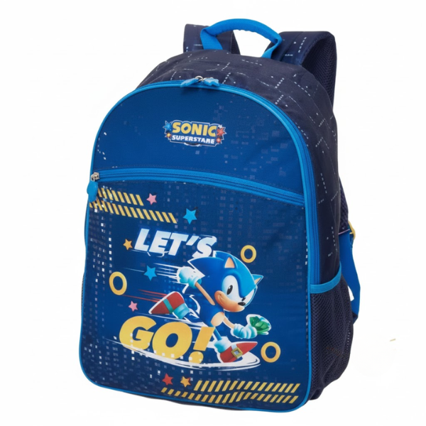 Mochila de Costas Infantil Sonic Let's Go! Pacific 989K04 - Imagem 2