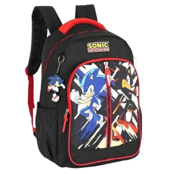 Mochila de Costa Infantil Masculino Sonic Luxcel MS4983SO - Imagem 3