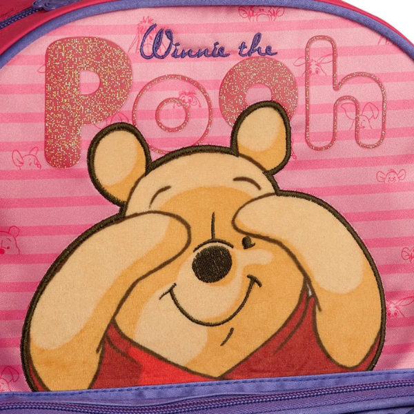 Mochila de Costas Para Passeio Infantil Feminina Winnie The Pooh Clio PO27042D - Imagem 2