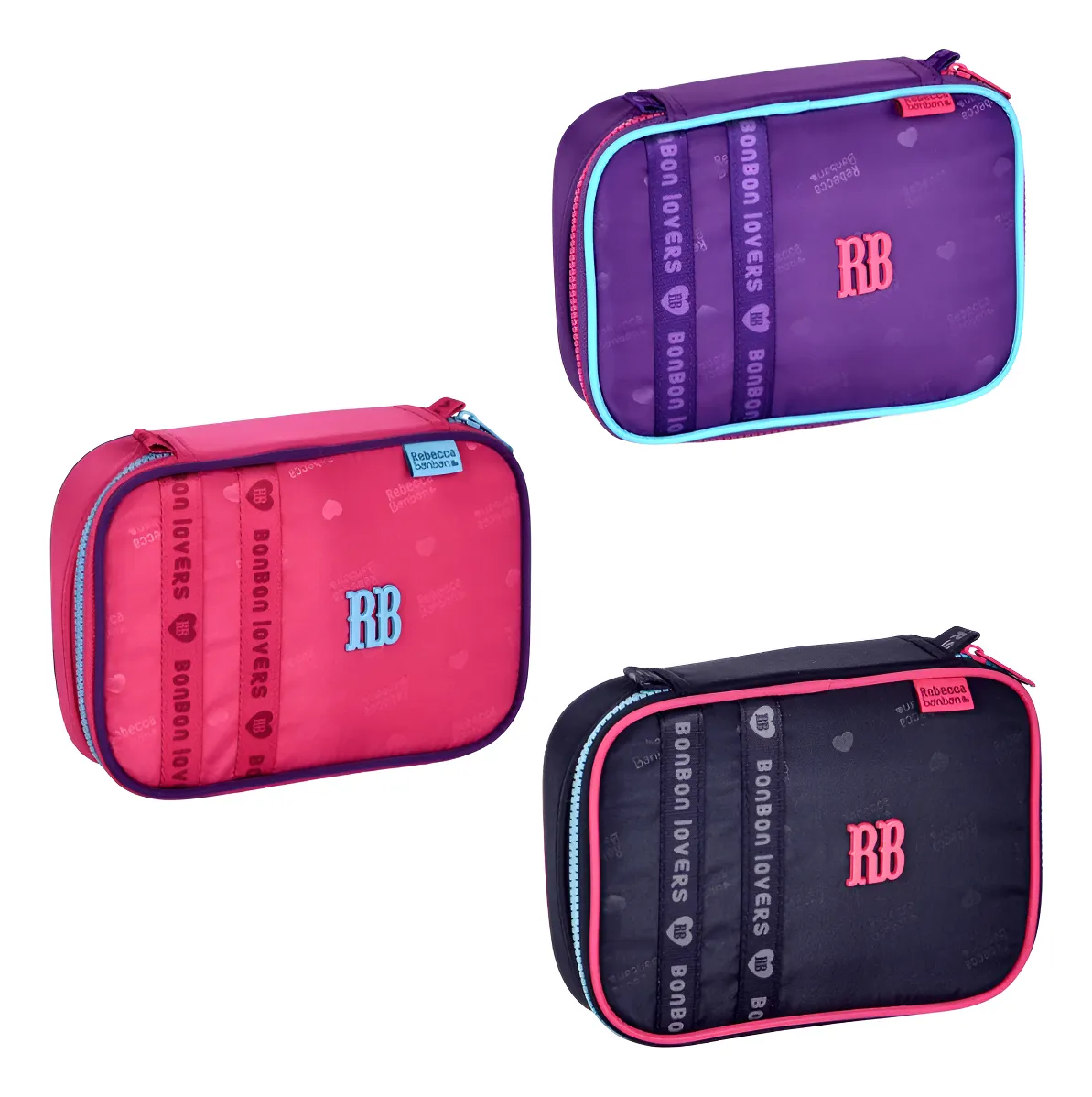 Estojo Escolar Box Rebecca Bonbon Clio RB26226