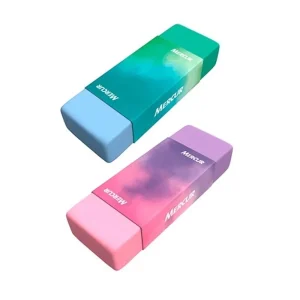 Borracha Natural Bicolor com Capa de Papel Mercur