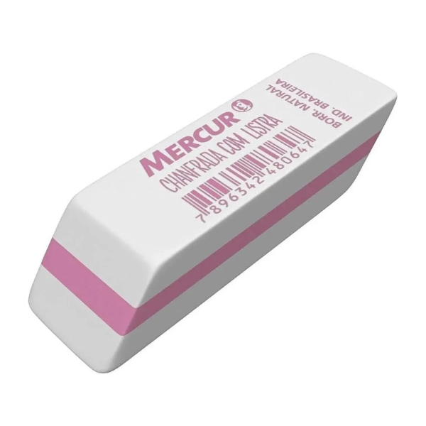 Borracha Branca Chanfrada com Listra Mercur - Imagem 3
