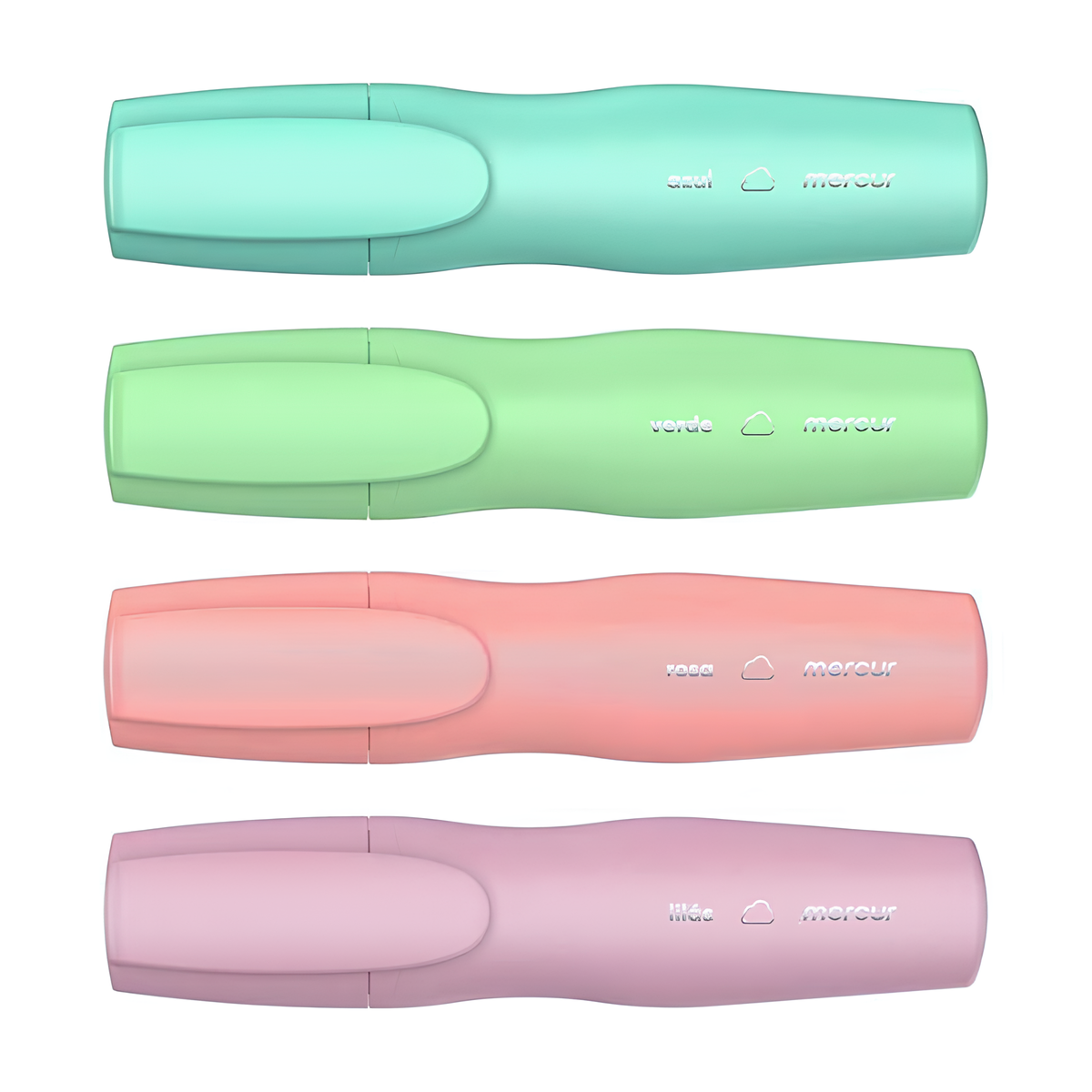 Marca Texto Anatômico Pastel Mercur