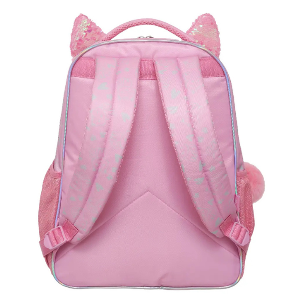 Mochila de Costas Infantil Feminina Pack Me Kitten Pacific Tam 16 998AY04 - Imagem 3
