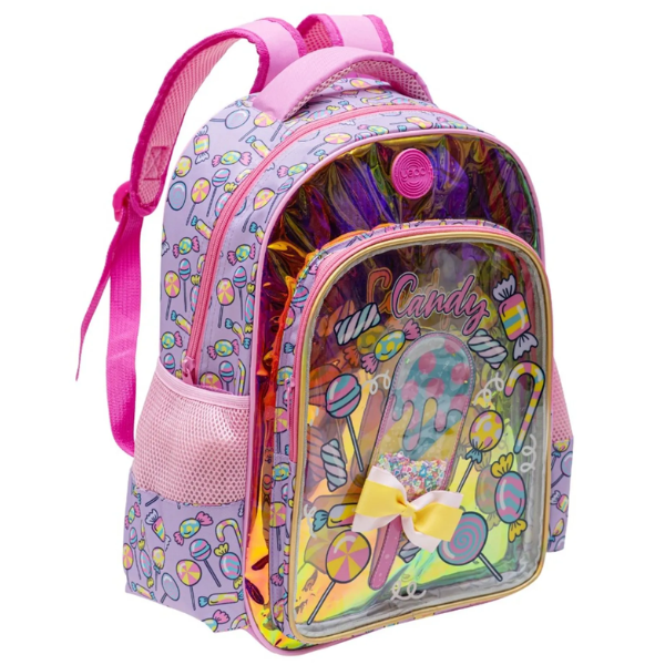 Mochila de Costas Infantil Feminina Candy Yepp MIF5372-13 - Imagem 2
