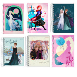 Agenda Escolar Não Datada Frozen Jandaia (Capa Sortida)