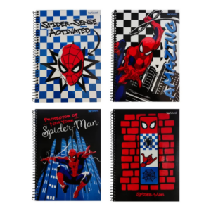 Agenda Escolar Não Datada Espiral Homem Aranha Jandaia (Capa Sortida)