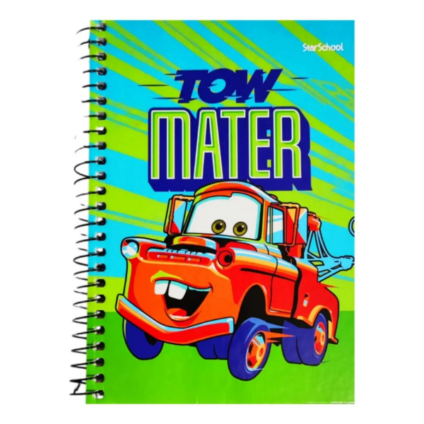 Agenda Escolar Não Datada Espiral Carros Jandaia (Capa Sortida) - Imagem 3