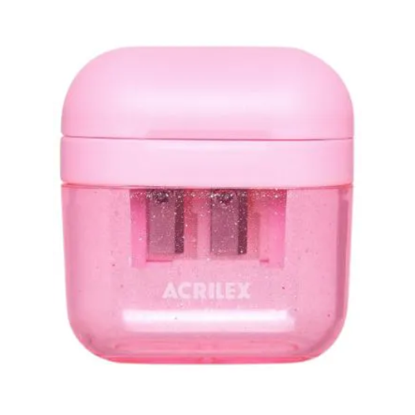 Apontador Duplo Glitter C/ Depósito Acrilex 116594 - Imagem 3