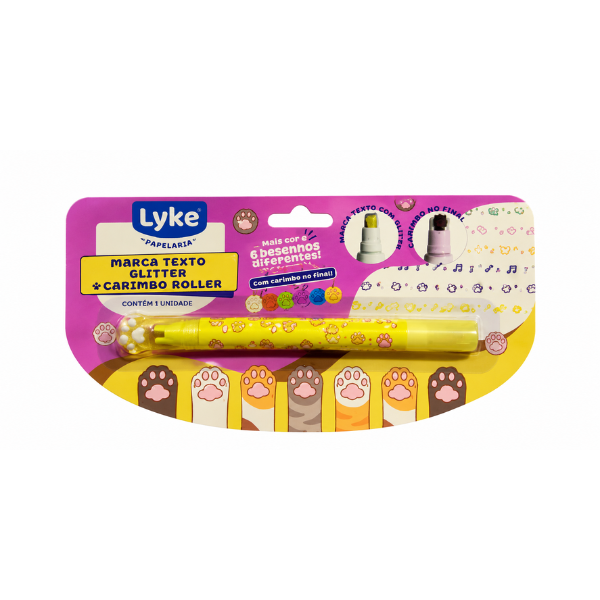 Marca Texto 2 Pontas - ROLLER+GLITTER 023288 - Imagem 3