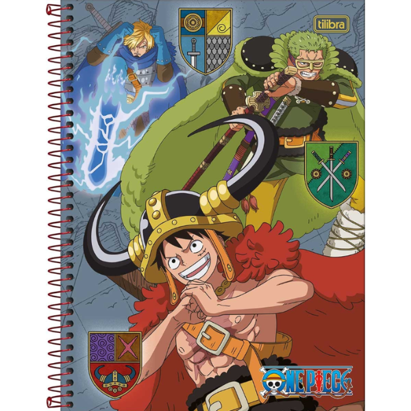Caderno 1x1 One Piece Tilibra 340445 - Imagem 4