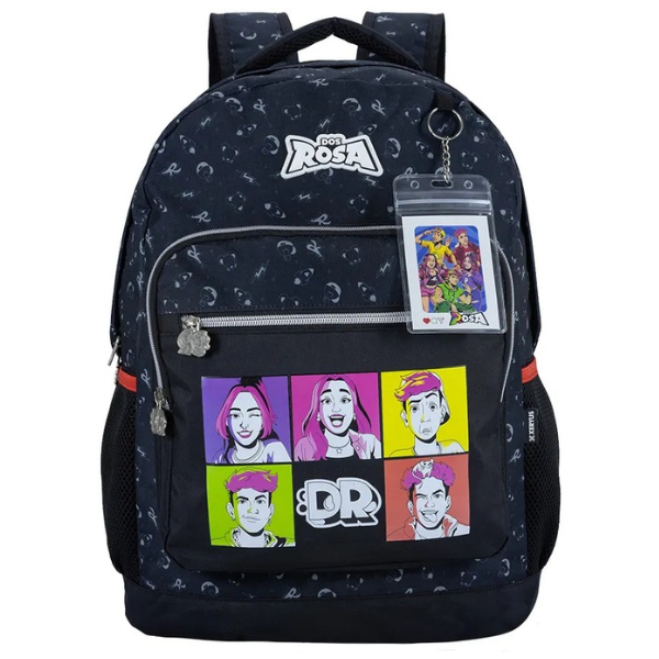 Mochila de Costas Dos Rosa College Tam 17 Xeryus 21212
