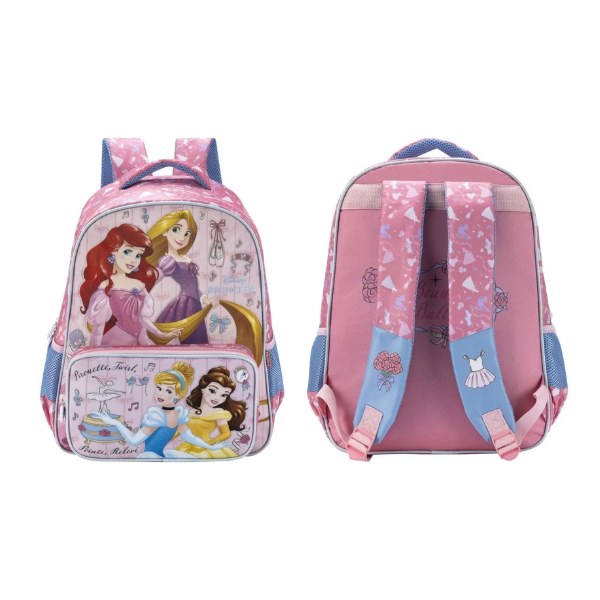 Mochila de Costas Juvenil Princesas R Tam 16 Xeryus 20242